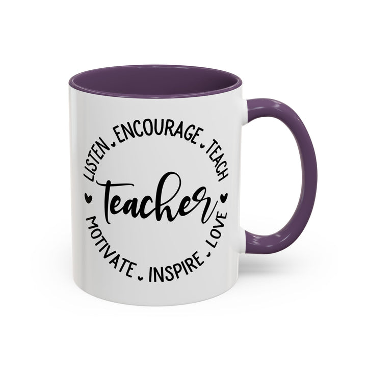 Teacher - Accent Coffee Mug (11, 15oz)