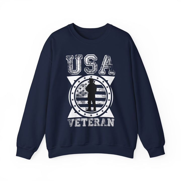 U.S.A. Veteran - Unisex Heavy Blend™ Crewneck Sweatshirt