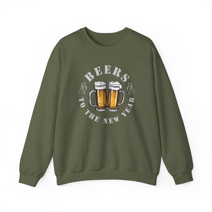 Beers To The New Year - Unisex Heavy Blend™ Crewneck Sweatshirt