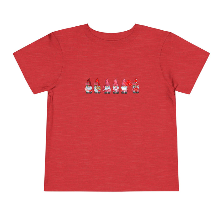 Valentines Gnomes - Toddler Short Sleeve Tee