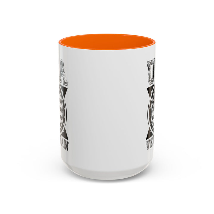U.S.A. Veteran - Accent Coffee Mug (11, 15oz)
