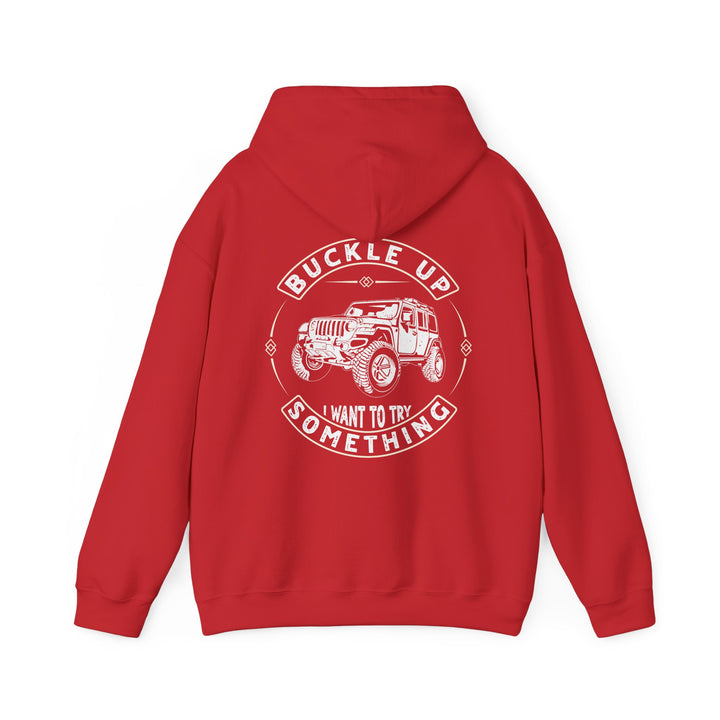 Buckle Up - Unisex Heavy Blend™ Hooded Sweatshirt