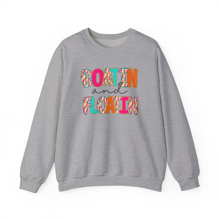 Boatin & Floatin - Unisex Heavy Blend™ Crewneck Sweatshirt