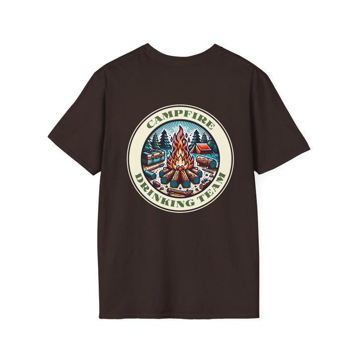 Campfire Drinking Team - Unisex Softstyle T-Shirt