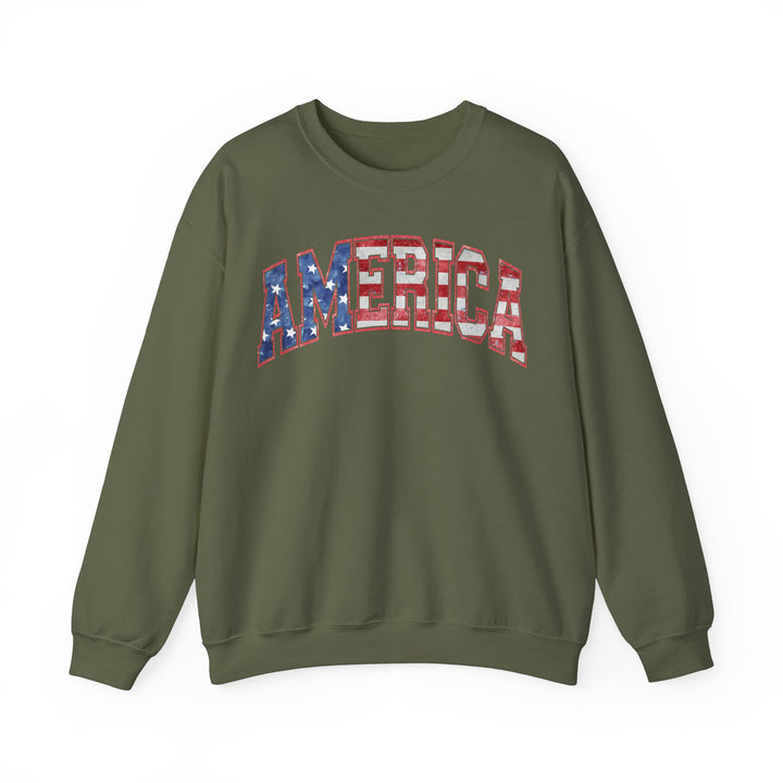 America - Unisex Heavy Blend™ Crewneck Sweatshirt