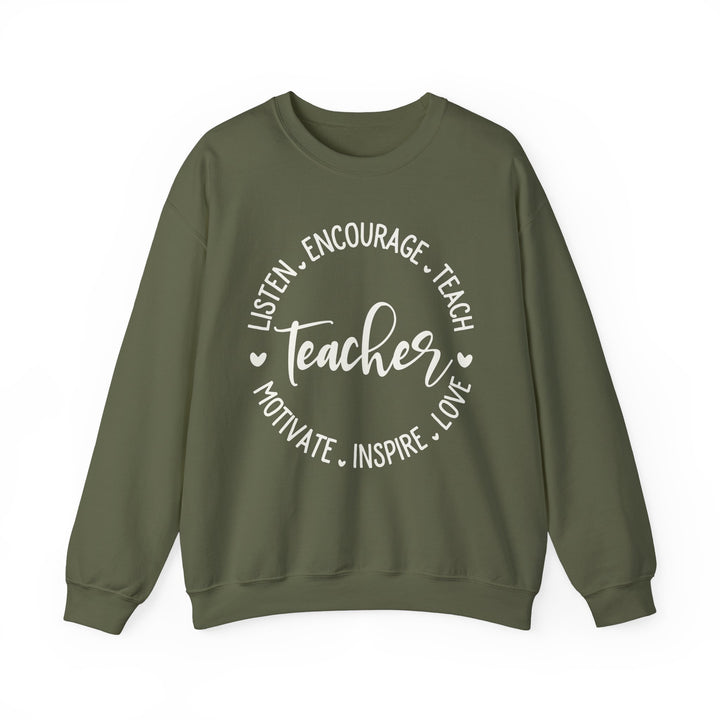 Teacher - Unisex Heavy Blend™ Crewneck Sweatshirt