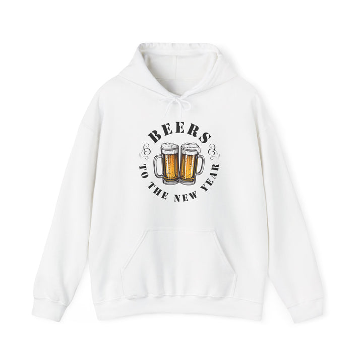 Beers To The New Year - Unisex Heavy Blend™ Hooded Sweatshirt