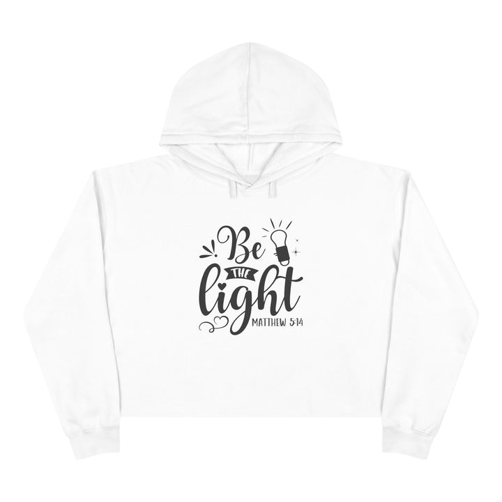 Be The Light - Crop Hoodie