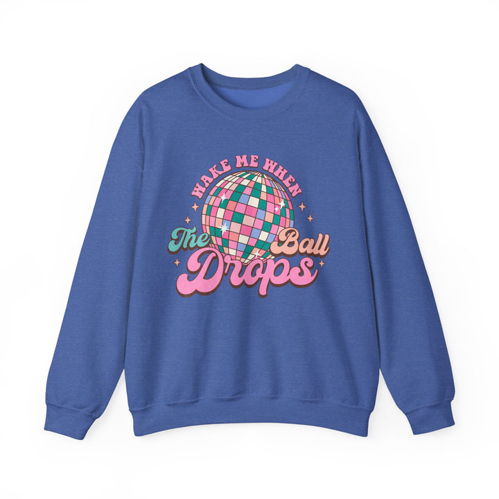 Wake Me When The Ball Drops - Unisex Heavy Blend™ Crewneck Sweatshirt