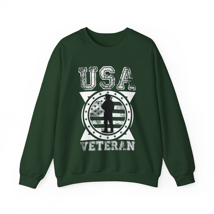 U.S.A. Veteran - Unisex Heavy Blend™ Crewneck Sweatshirt
