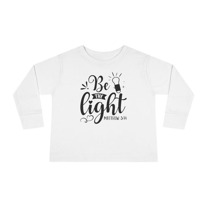 Be The Light - Toddler Long Sleeve Tee