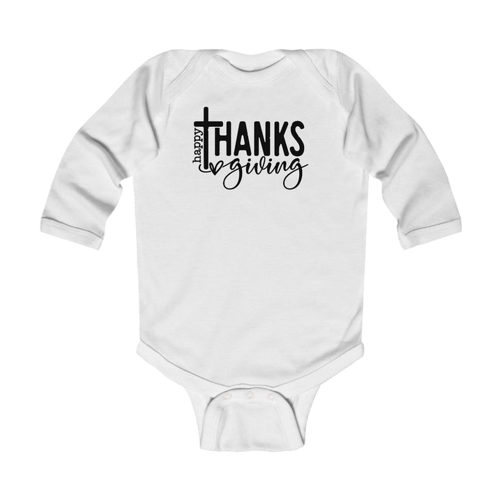 Thanksgiving Cross - Infant Long Sleeve Bodysuit