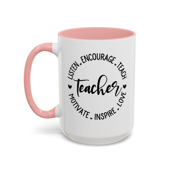 Teacher - Accent Coffee Mug (11, 15oz)