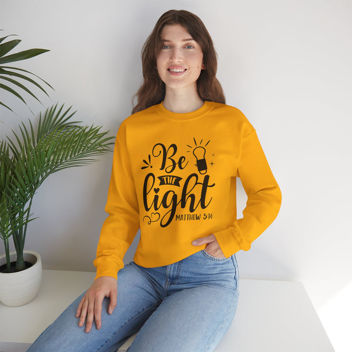 Be The Light - Unisex Heavy Blend™ Crewneck Sweatshirt