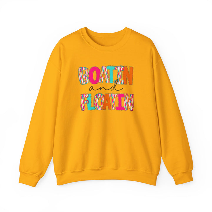 Boatin & Floatin - Unisex Heavy Blend™ Crewneck Sweatshirt