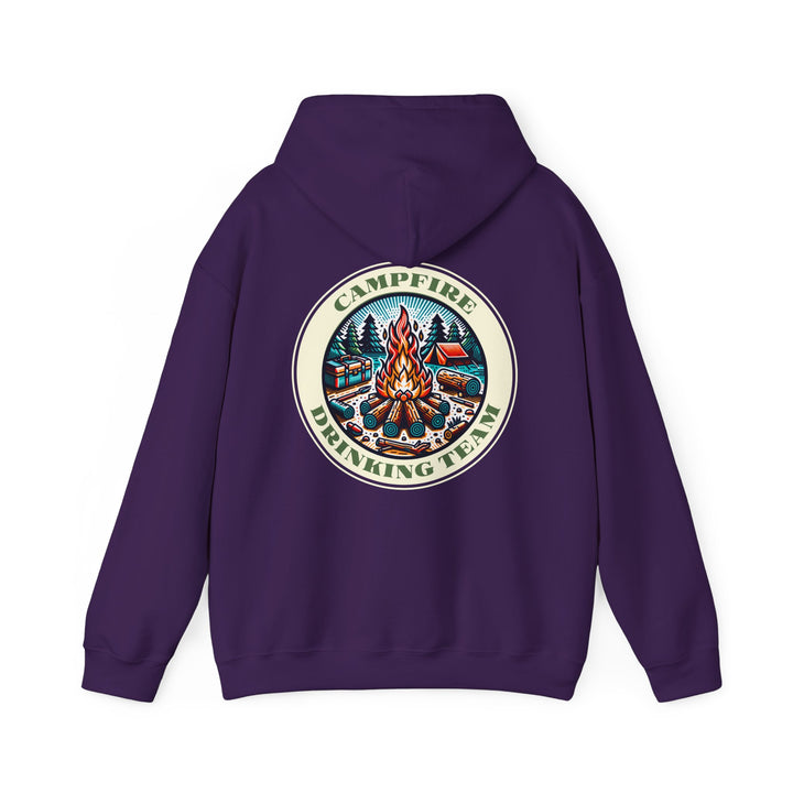 Campfire Drinking Team - Unisex Heavy Blend™ Hooded Sweatshirt