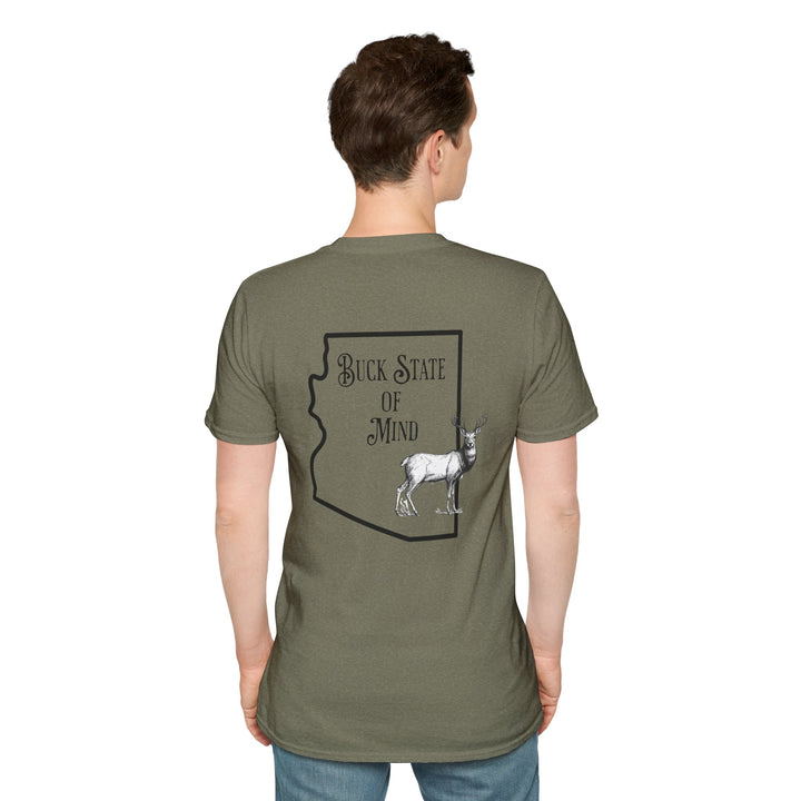 Buck State Of Mind - Unisex Softstyle T-Shirt