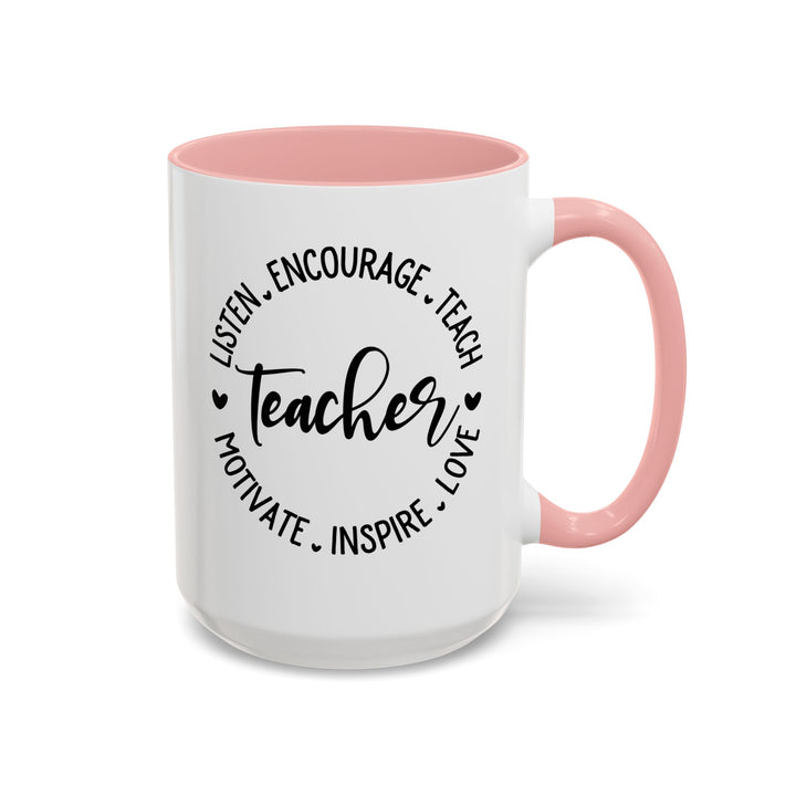 Teacher - Accent Coffee Mug (11, 15oz)