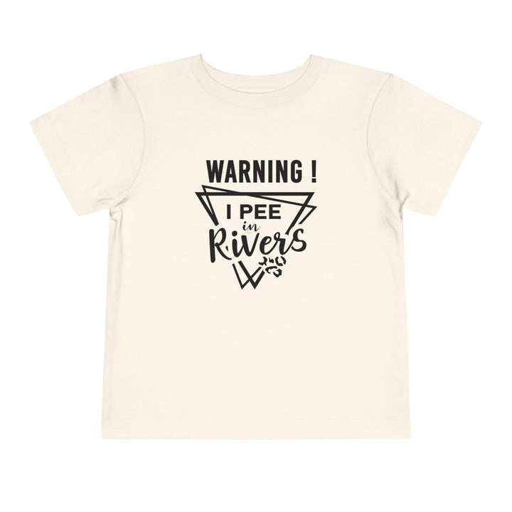 Warning - Toddler Short Sleeve Tee
