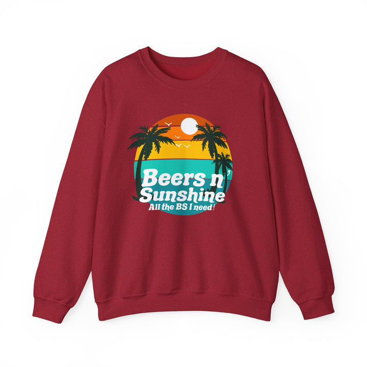 Beers N Sunshine - Unisex Heavy Blend™ Crewneck Sweatshirt