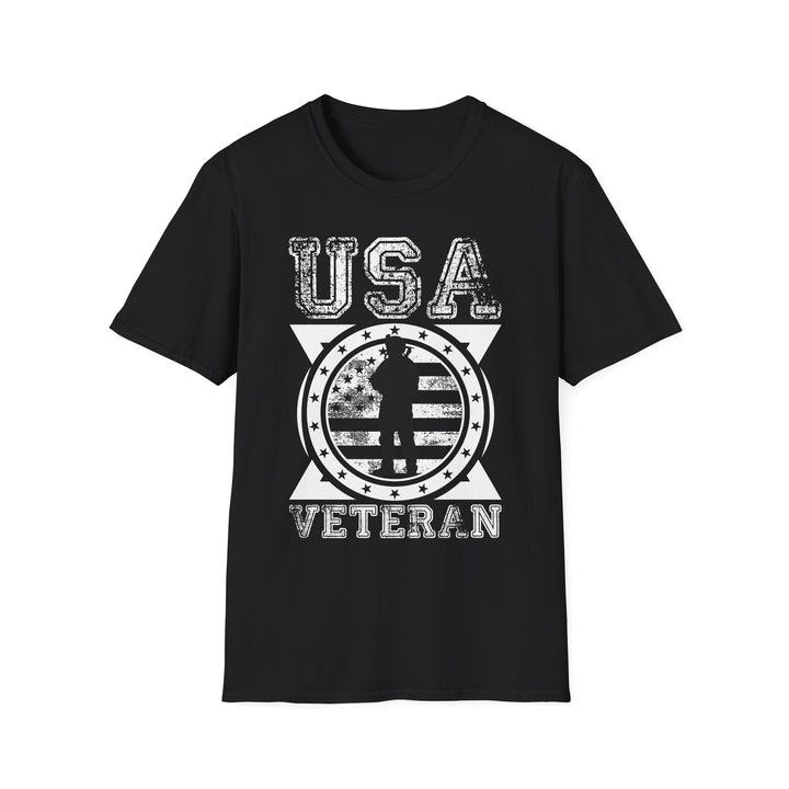 U.S.A. Veteran - Unisex Softstyle T-Shirt