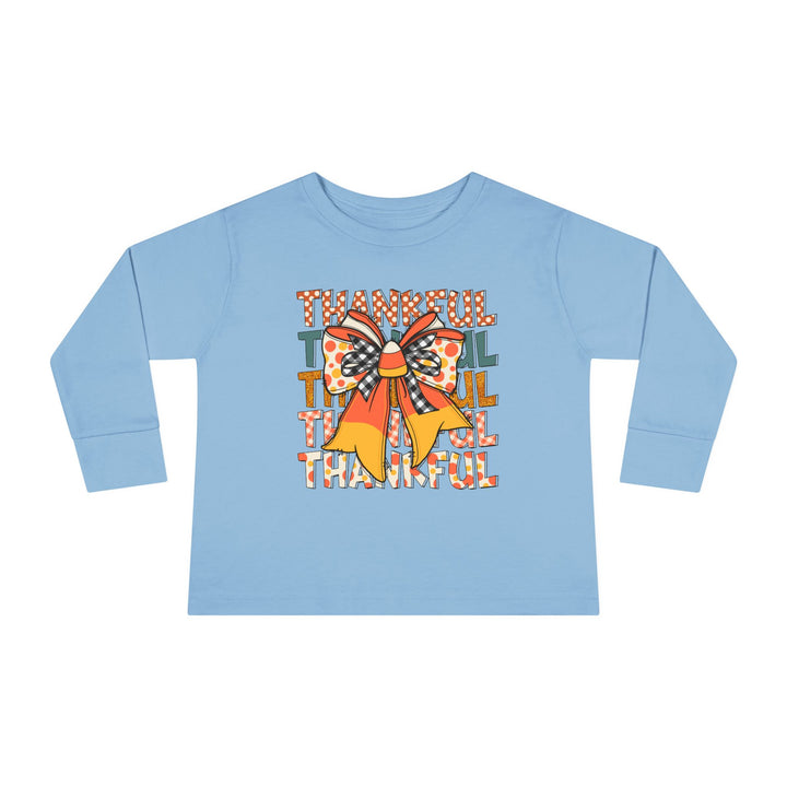 Thankful Bow - Toddler Long Sleeve Tee