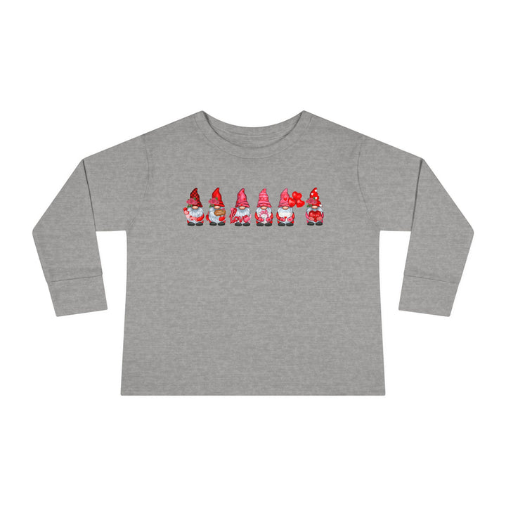 Valentines Gnomes - Toddler Long Sleeve Tee