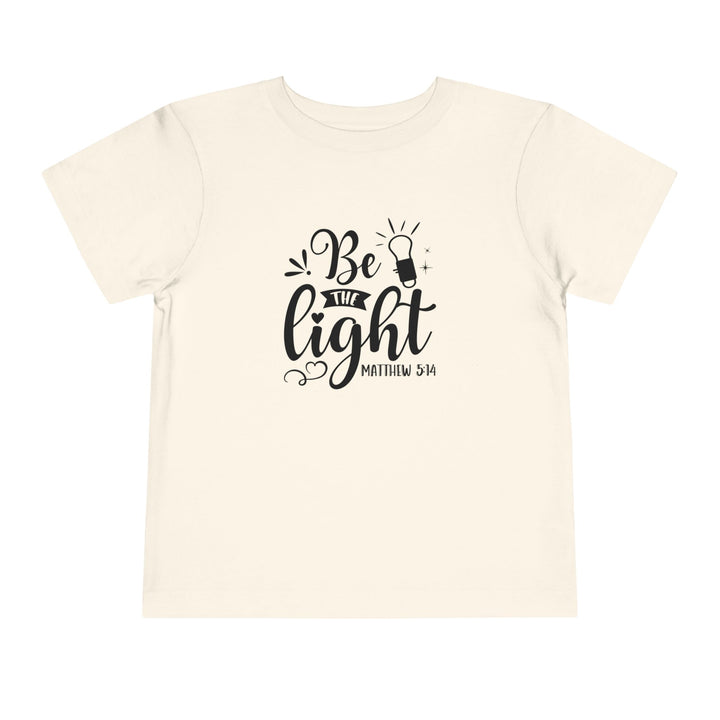 Be The Light - Toddler Short Sleeve Tee
