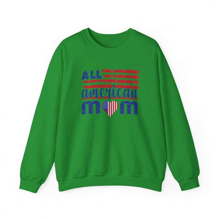 All American Mom Sweatshirt - Unisex Heavy Blend™ Crewneck