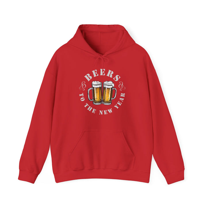 Beers To The New Year - Unisex Heavy Blend™ Hooded Sweatshirt