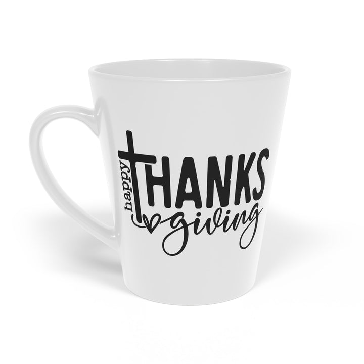 Thanksgiving Cross - Latte Mug, 12oz