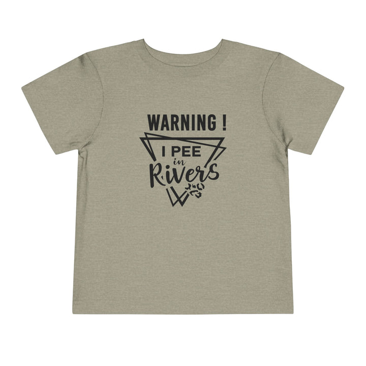 Warning - Toddler Short Sleeve Tee