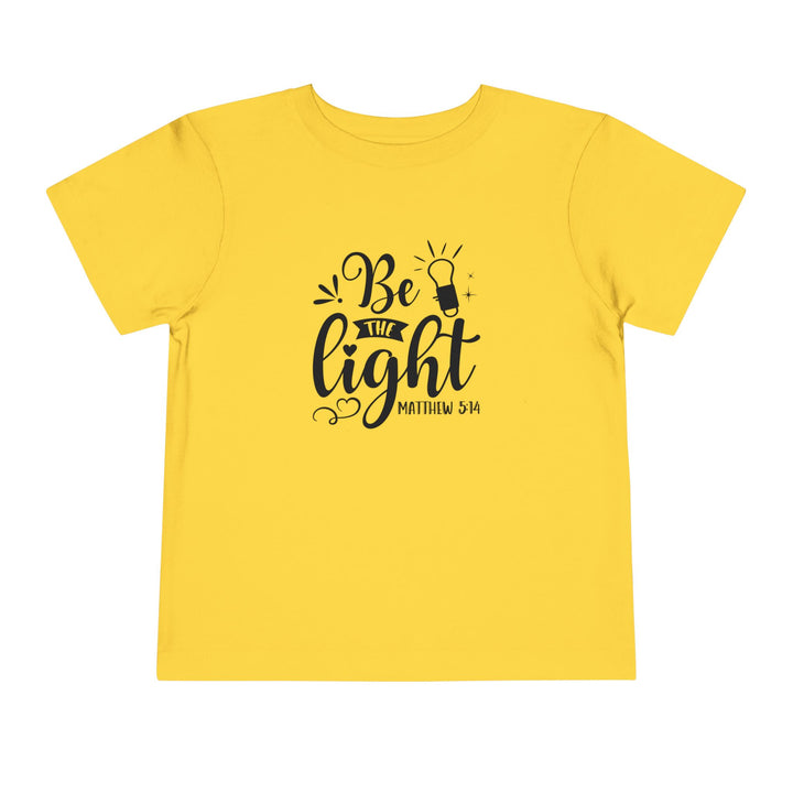 Be The Light - Toddler Short Sleeve Tee