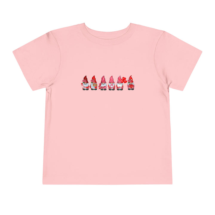 Valentines Gnomes - Toddler Short Sleeve Tee