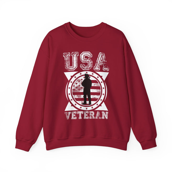 U.S.A. Veteran - Unisex Heavy Blend™ Crewneck Sweatshirt