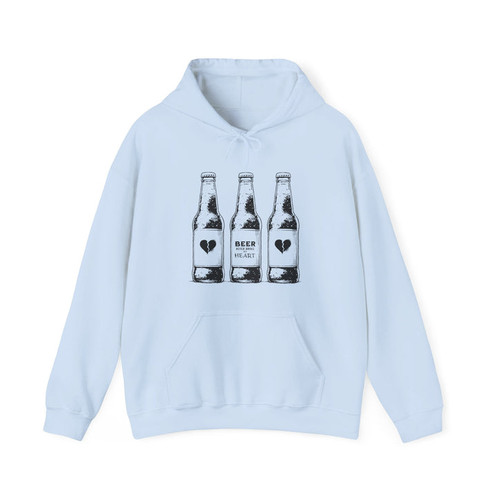 Beer Never Broke My Heart -Unisex Heavy Blend™ Hooded Sweatshirt