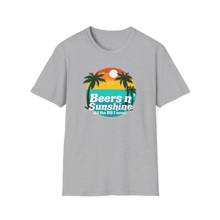 Beers N Sunshine - Unisex Softstyle T-Shirt