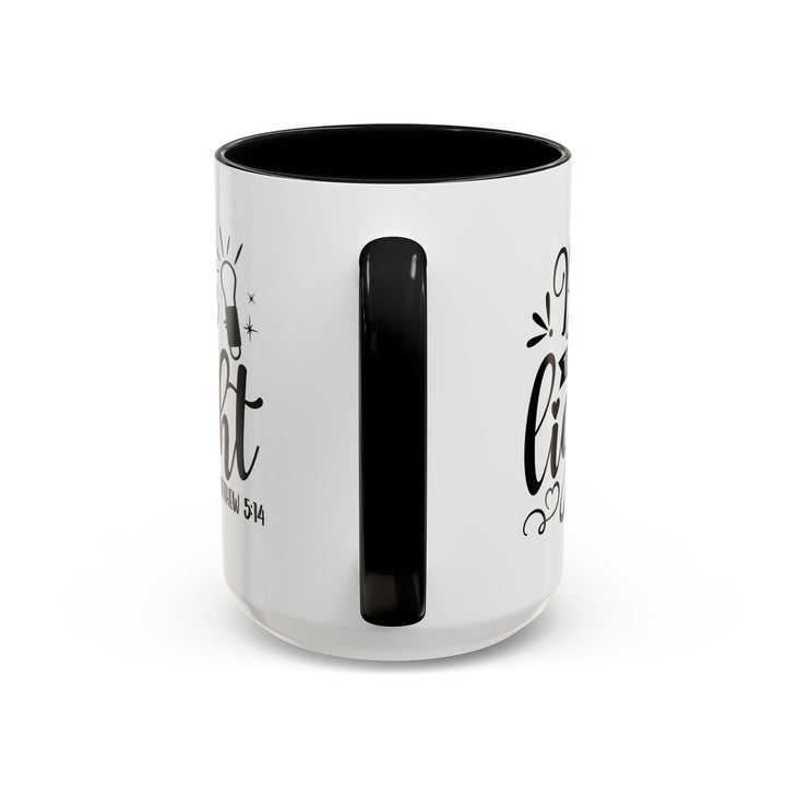 Be The light - Accent Coffee Mug (11, 15oz)