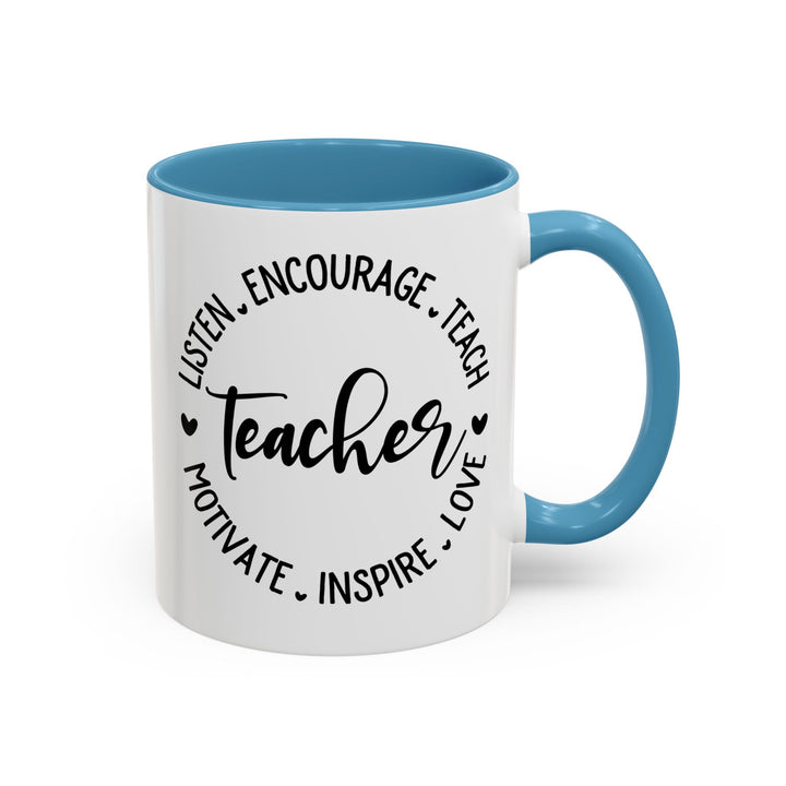 Teacher - Accent Coffee Mug (11, 15oz)