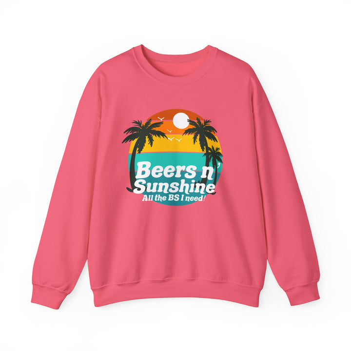 Beers N Sunshine - Unisex Heavy Blend™ Crewneck Sweatshirt