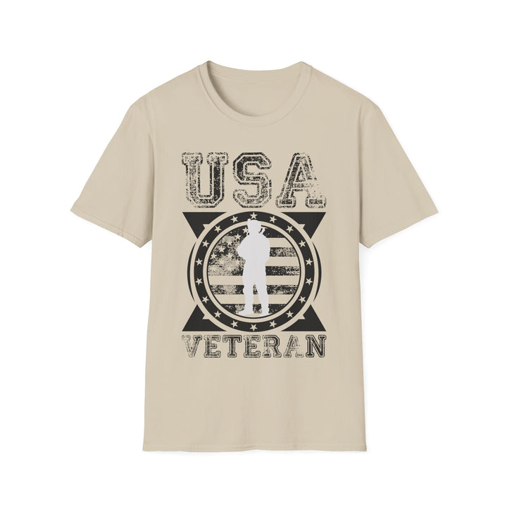 U.S.A. Veteran - Unisex Softstyle T-Shirt