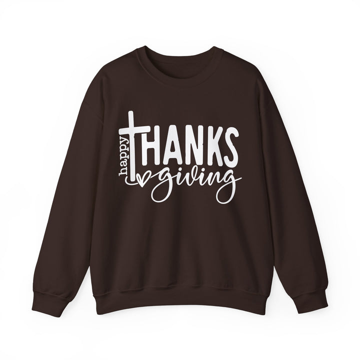 Thanksgiving Cross - Unisex Heavy Blend™ Crewneck Sweatshirt
