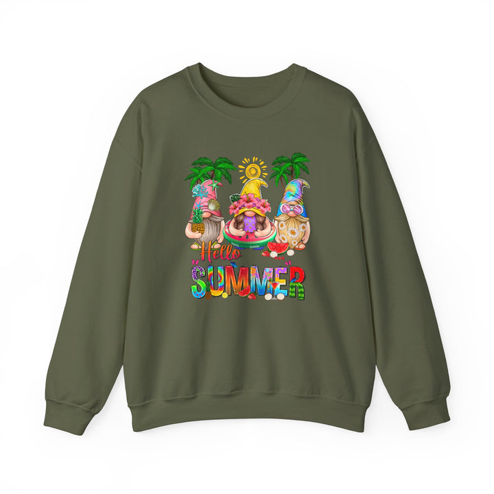 Summer Gnomes - Unisex Heavy Blend™ Crewneck Sweatshirt