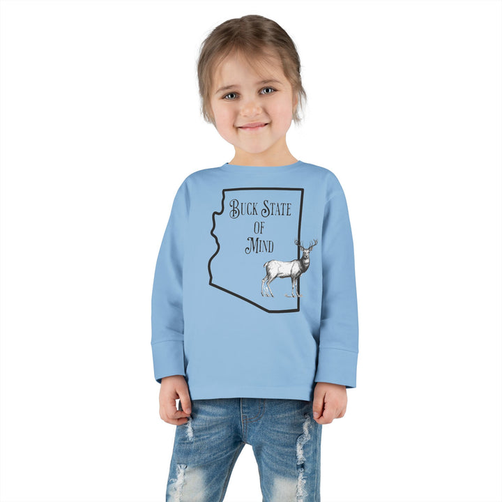 Buck State Of Mind - Toddler Long Sleeve Tee