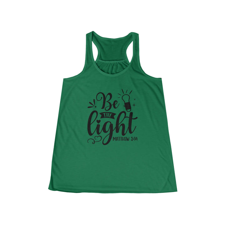 Be The Light - Women's Flowy Racerback Tank