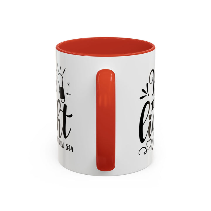 Be The light - Accent Coffee Mug (11, 15oz)