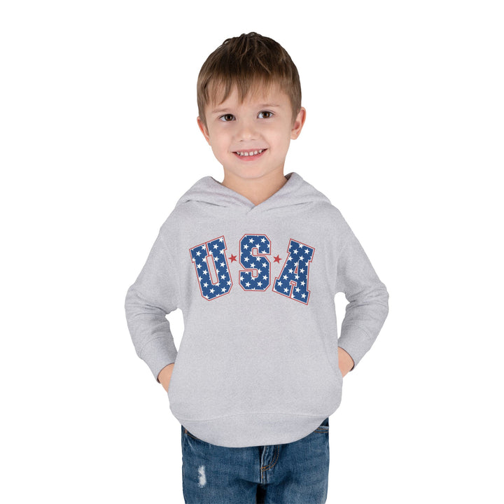 U.S.A. - Toddler Pullover Fleece Hoodie