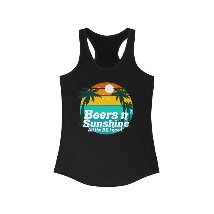 Beers N Sunshine - Women's Ideal Racerback Tank