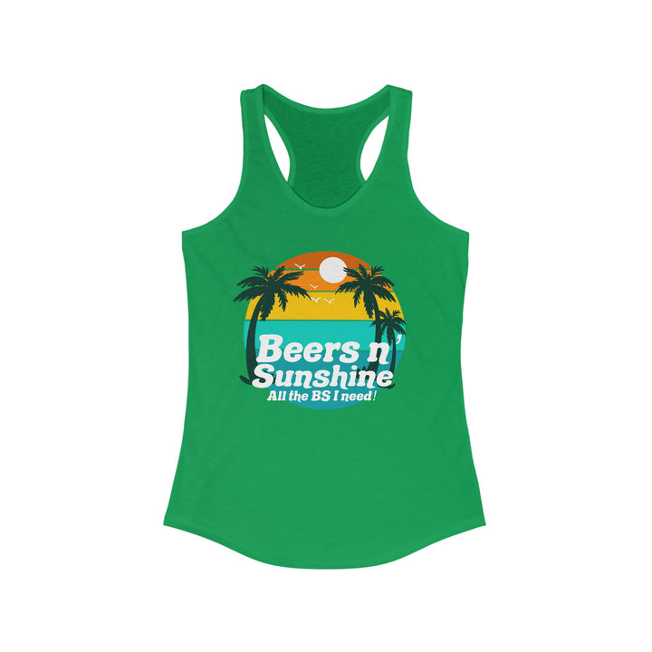 Beers N Sunshine - Women's Ideal Racerback Tank