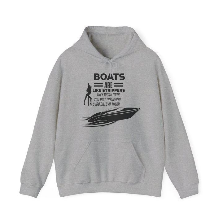 Boats - Unisex Heavy Blend™ Hooded Sweatshirt